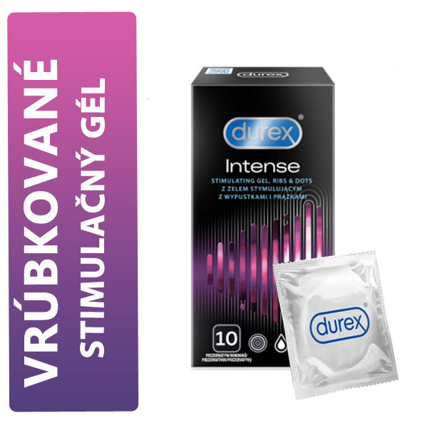 Durex Intense Orgasmic krabička CZ distribuce 