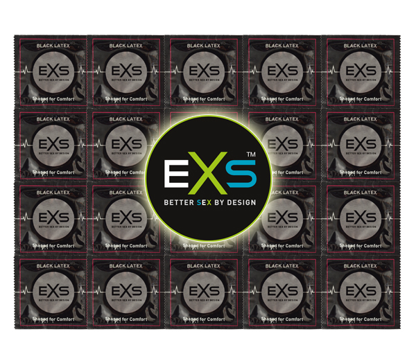 EXS Black Latex 3 ks