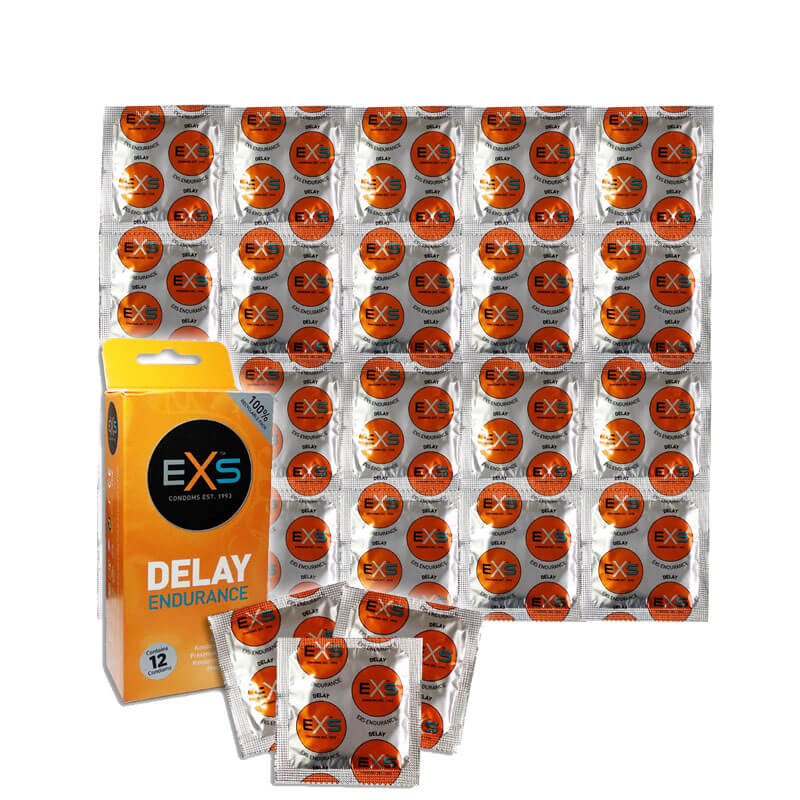 Levně EXS Endurance Delay znecitlivující kondomy 100 ks