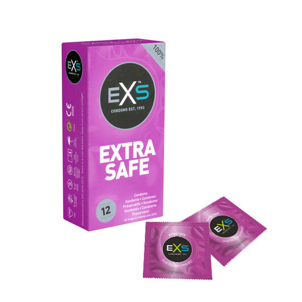 Levně EXS Extra Safe krabička EU distribuce 12 ks