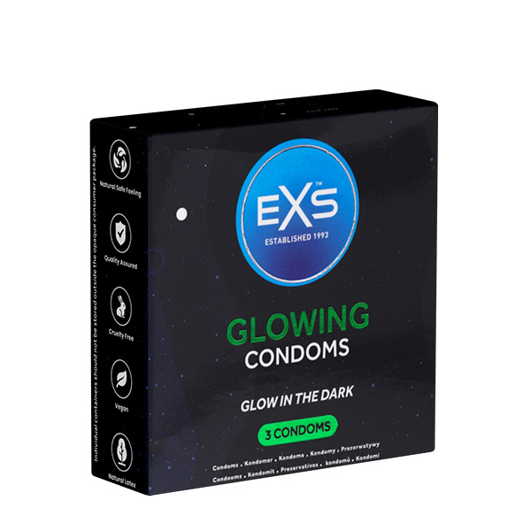 Svítící kondomy