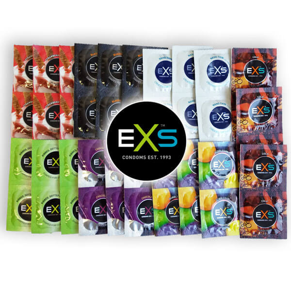 EXS Variety Pack 1 mix kondomů 42ks 