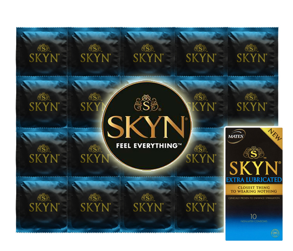Mates Skyn Extra Lubricated 10 ks