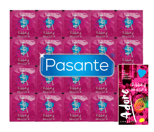 Pasante Adore Ribbed 100 ks