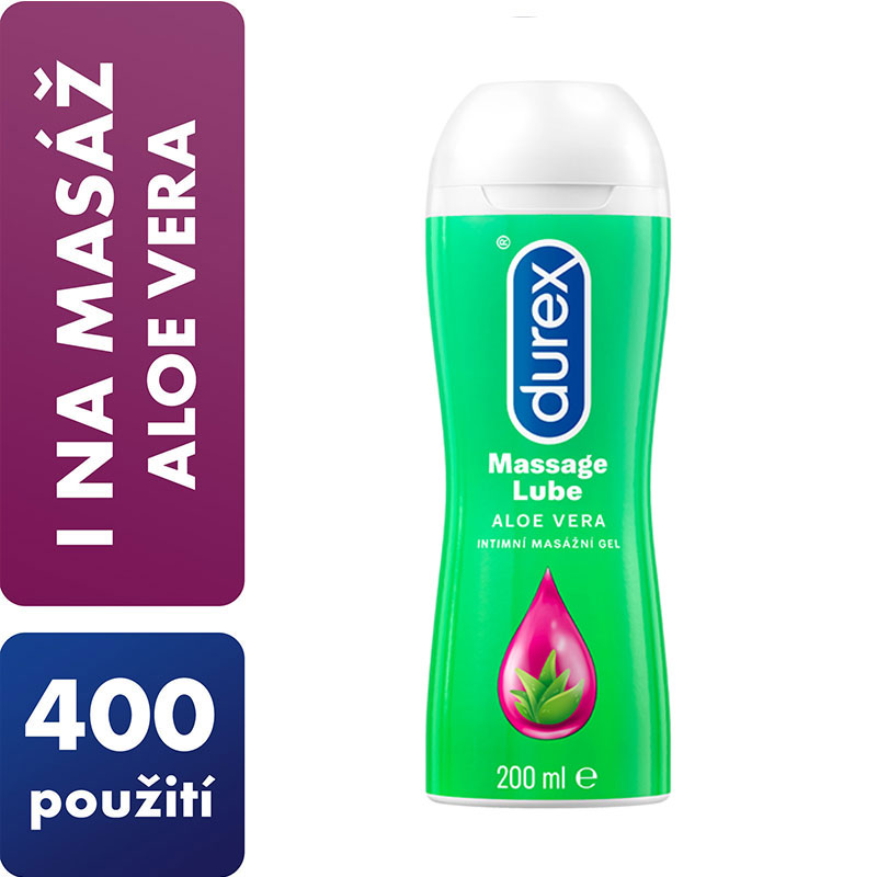 Durex Massage 2 v 1 Aloe Vera 