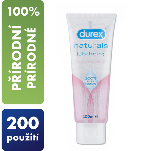 Durex Naturals Sensitive lubrikační gel 