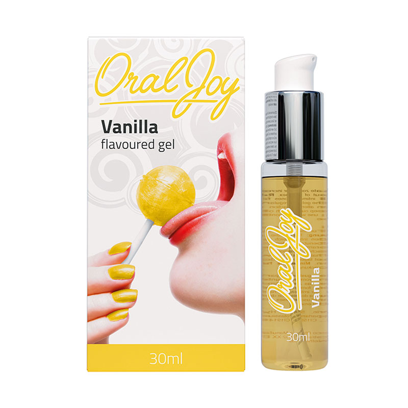 Oral Joy Vanilla ochucený gel 30ml 