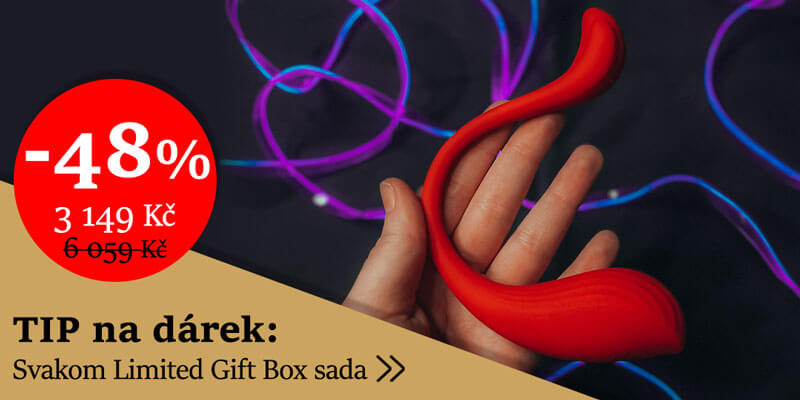 tip na valentýnský dárek Svakom Limited box sada erotických pomůcek