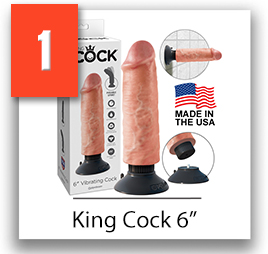 pipedream king cock 6" realisticke dildo