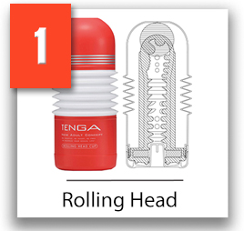 Tenga Rolling Head masturbátor pre muža