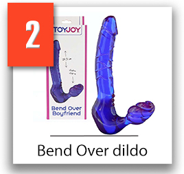 análne gélové dildo strapless strap on