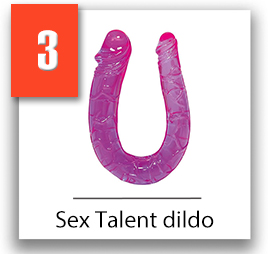 gélové dildo dvojité