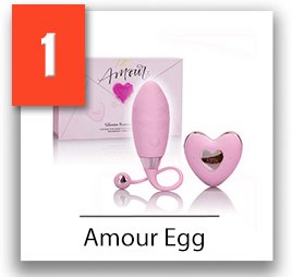 Amour Vibračné vajíčko