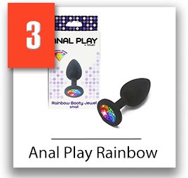 Anal Play Rainbow análny šperk