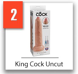 xxl velke dildo king cock uncut 