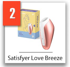 Satifyer Love Breeze tlakový vibrátor na klitoris