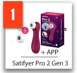 Satisfyer Pro 2 Gen 3 + bluetooth app