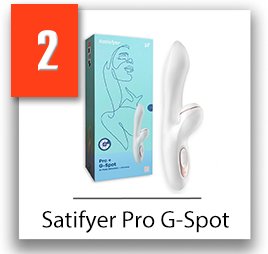 Satisfyer Pro G-spot rabbit vibrátor