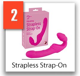 strapless strap on dildo