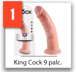 King Cock 9 palc. dildo
