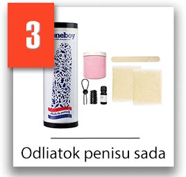 Sada na odliatok penisu