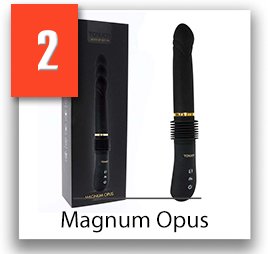 Magnum Opus prirážajúci vibrátor