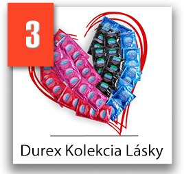 Durex Kolekcia Lásky mix balenie kondomov
