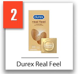 Durex Real Feel bezlatexové kondómy