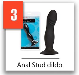 análne dildo silikónové s prísavkou