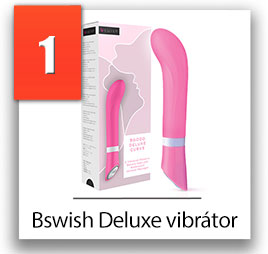 Bswish Deluxe Curve vibrátor na bod G