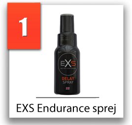 EXS Endurance Delay sprej na dlhšiu výdrž muža