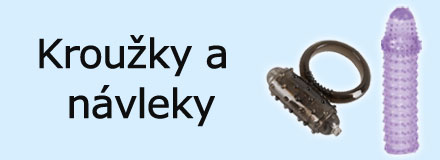 Kroužky a návleky na penis