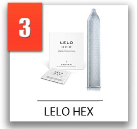 lelo hex kondómy