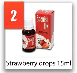 Spanish drops strawberry 15 ml