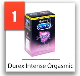Durex Intense Orgasmic kondómy