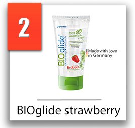 BIOglide strawberry aromatizovaný lubrikačný gél