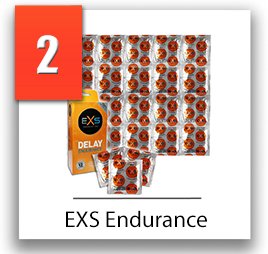 EXS Endurance Delay znecitlivujúce kondómy