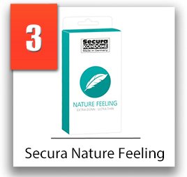 Secura Nature Feeling tenké kondómy