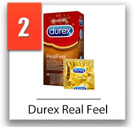 Durex Real Feel bezlatexové kondómy